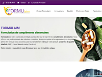 Formulation de compléments alimentaires - Formulaim